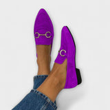 Kaia – Ballerines à bout pointu à enfiler