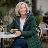 Ghislaine | Manteau matelassé à capuche