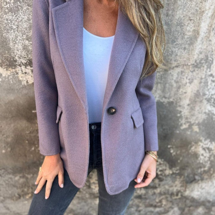 ROSIE | Veste décontractée à manches longues et revers