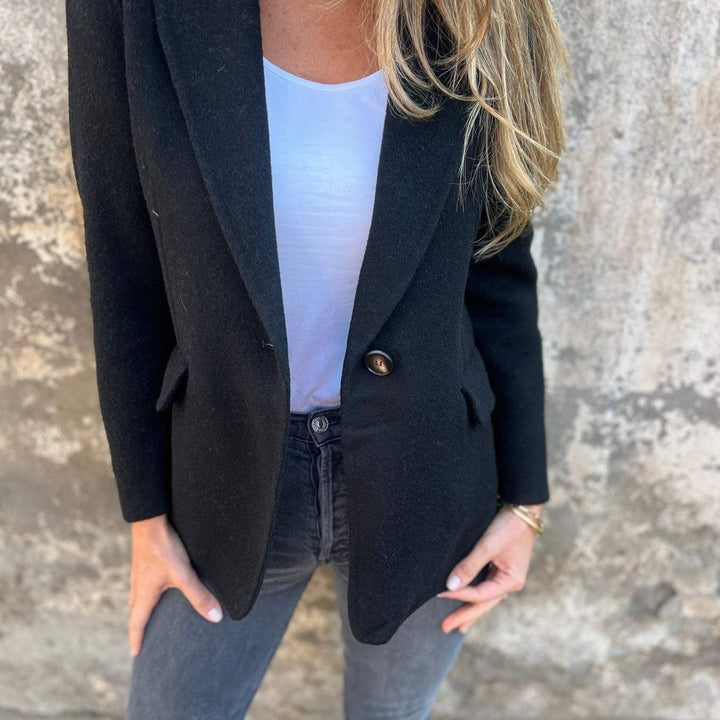 ROSIE | Veste décontractée à manches longues et revers