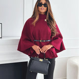 Aline - Manteau Papillon avec Ceinture