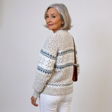 Micheline | Pull à motif Fair Isle