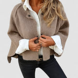 Sylviane | Veste courte effet cachemire