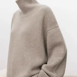 Béatrice | Col roulé en tricot torsadé Pull