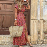 Joselin™ – Robe Boho longue et aérée avec ceinture