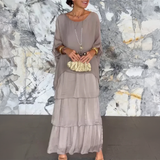 Lara – Robe élégante, longue et aérienne