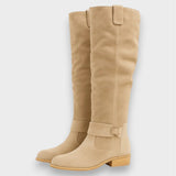 Gisela | Bottes en daim avec boucle