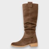 Gisela | Bottes en daim avec boucle