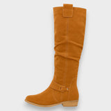 Gisela | Bottes en daim avec boucle