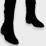 Gisela | Bottes en daim avec boucle