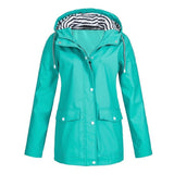 Pascale | Veste à capuche imperméable Doudoune